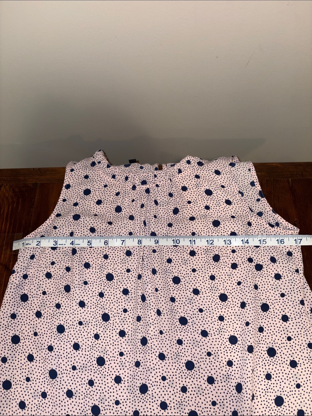 TALBOTS MULTI-DOT SHELL SIZE XS PETITE - Picture 8 of 9
